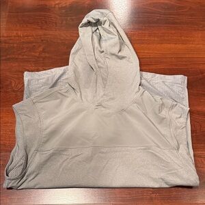 Lululemon Gray Sleeveless Hoodie
